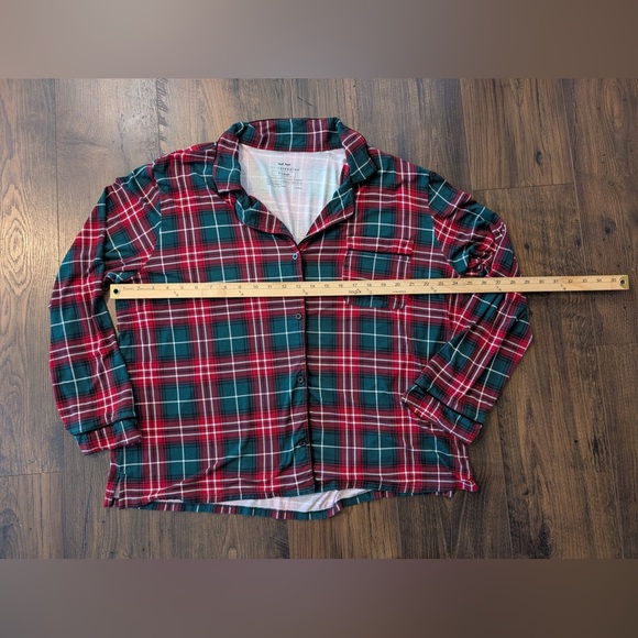 Little Sleepies Women’s Pajama Set in Fireside Plaid Size XL - Picture 6 of 11